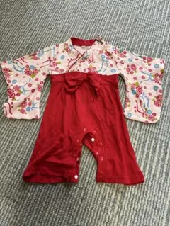 70cmベビー袴ロンパース カバーオール