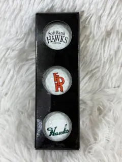 Mizuno SoftBank HAWKS ゴルフボール 3個セットのサムネイル