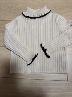 韓国子供服⌇フリルニット