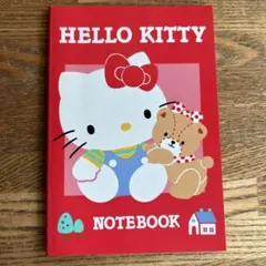 ハローキティ　ミニノート　メモ帳　昭和　レトロ　ビンテージ　1985