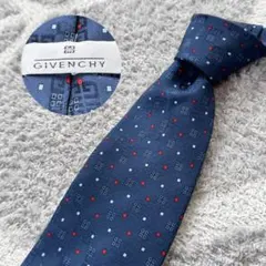 GIVENCHYネクタイ：4Gロゴ ＆ スクエア・ジオメトリック
