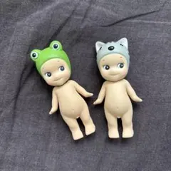 ソニーエンジェル フィギュア カエル ネコ