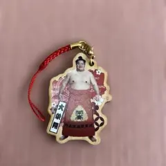 相撲力士 木製ストラップ 大榮翔