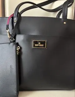 MＡRＹ　ＱＬＡＮT バック　　マリークワントトートバック黒ピンク