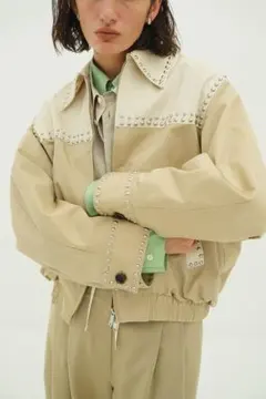 clane W COLOR STUDDED DRIZZLER JACKET - メルカリ
