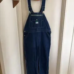 ダークブルー デニムオーバーオール