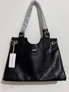 hieta 黒 ショルダーバッグ