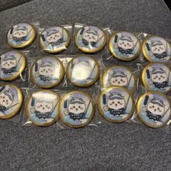 ちいかわ　ハチワレ　ちいぽけ　江戸　缶バッチ