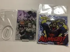 僕のヒーローアカデミア★オールマイト アクリルキーホルダーと集合アクリルスタンド