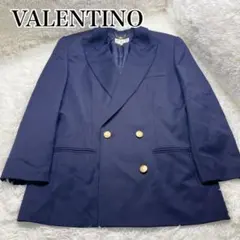 ヴァレンティノガラヴァーニ ダブルジャケット 紺ブレ 金ボタン ヴィンテージ