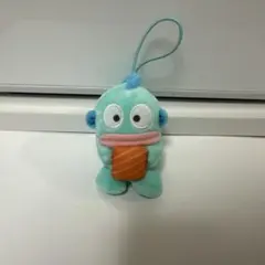 青色のぬいぐるみキャラクター