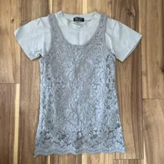 URBAN CHERRY レース 半袖ワンピース