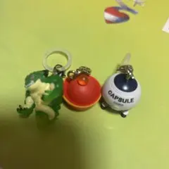 ドラゴンボール　めじるしアクセサリー　3個