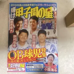 輝け甲子園の星 2019年7月号 OB球児特集