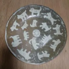 寺門広気さん　深大皿　DOG