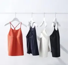 クレープジャージーブラトップ　ネイビー　紺色　美品