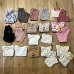 ベビー服 まとめ売り セット　女の子　90 95 秋　冬　パジャマ