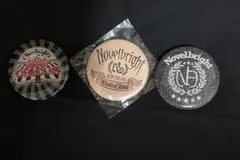 Novelbright 缶バッジ 3個セット