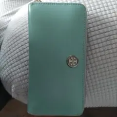 最終値下げ　Tory Burch ミントグリーン 長財布