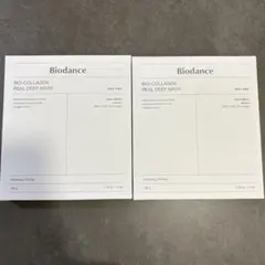 Biodance バイオダンス バイオコラーゲン リアルディープマスク 2箱