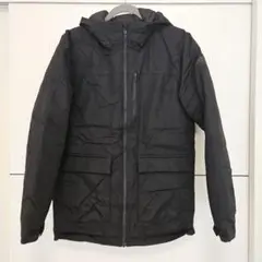 adidas ファー付きダウンジャケット