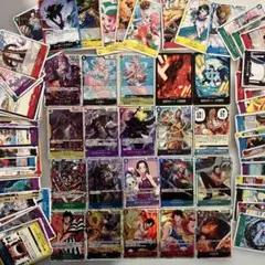 【引退品】ワンピース トレーディングカード 99枚まとめ売り SR多数Rパラレル