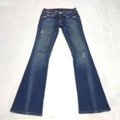 TRUE RELIGION JOEY　フレアデニムパンツ　ブーツカット　W24