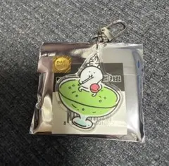 自分ツッコミくま ナガノのくま 韓国 アクリルキーホルダー (クリームソーダ)のサムネイル