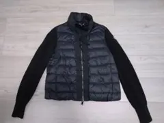 MONCLER モンクレール ニット ダウンジャケット XS　ブラック