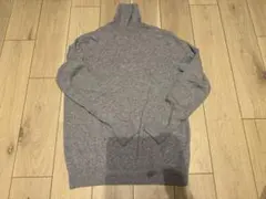 UNIQLO タートルネック カシミヤセーター グレー XXL