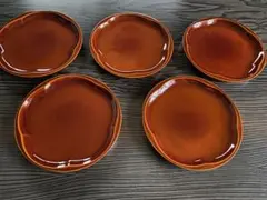 飛騨春慶塗　銘々皿　5枚セット