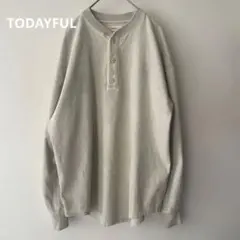TODAYFUL ヘンリーネック 長袖 カットソー　ユニセックス　フリーサイズのサムネイル