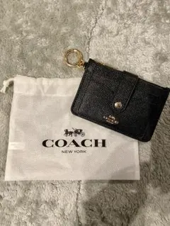 COACH ブラック カードケース
