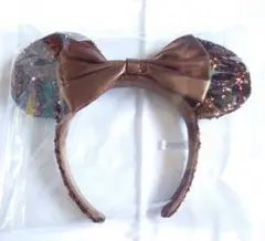 ディズニーリゾート ミニー スパンコール カチューシャ