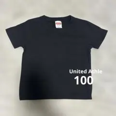 100United Athle ブラック Tシャツのサムネイル