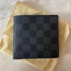 ルイヴィトン ポルトフォイユ マルコ ダミエグラフィット 折り財布
