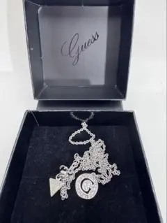 GUESS ネックレス シルバーカラー Gロゴのサムネイル