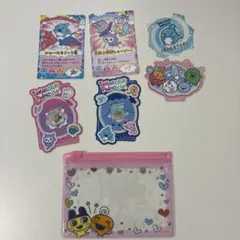 たまごっち ステッカー6枚 ケース