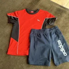 NIKE Tシャツ　adidas ハーフパンツのサムネイル