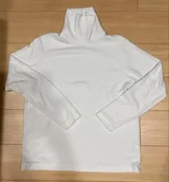 UNIQLO ヒートテックフリースタートルネックT ホワイト　XL