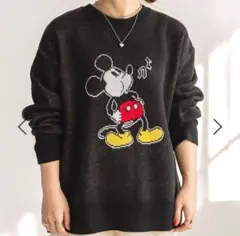 スタジオグリップ MICKEY 12G ジャガード ニット プルオーバー