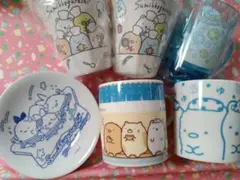 すみっコぐらし　コップセット　マグカップ　お皿　グッズ　一番くじ　非売品