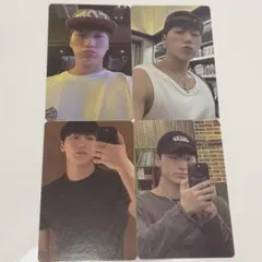 ATEEZ GOLDEN HOUR : Part.4 トレカ 4枚セット サン