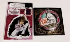 ワンピース　原作　バースデイジオラマフィギュア　バースデイ缶バッジ　コラソン