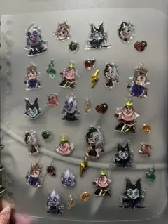 ボンボンドロップシール ディズニーヴィランズ