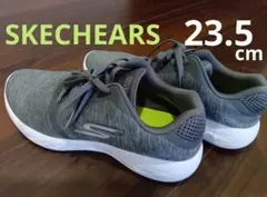 SKECHERS GO RUN スケッチャーズ★グレー スニーカー★23.5cm