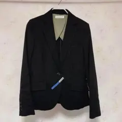 パンツスーツ セットアップ黒 フォーマル 38 ビジネス 卒業式 クリーニング済