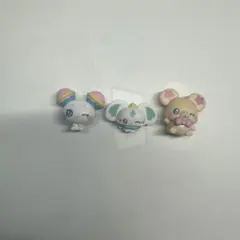 プリキュアキャラクター 3体セット　ポルン、くるるん