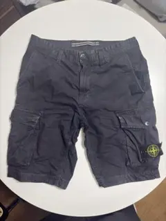 STONE ISLAND カーゴショートパンツ ブラックのサムネイル
