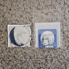 進撃の巨人 ミカサ WIT 線画 缶バッジ アクリルキーホルダー